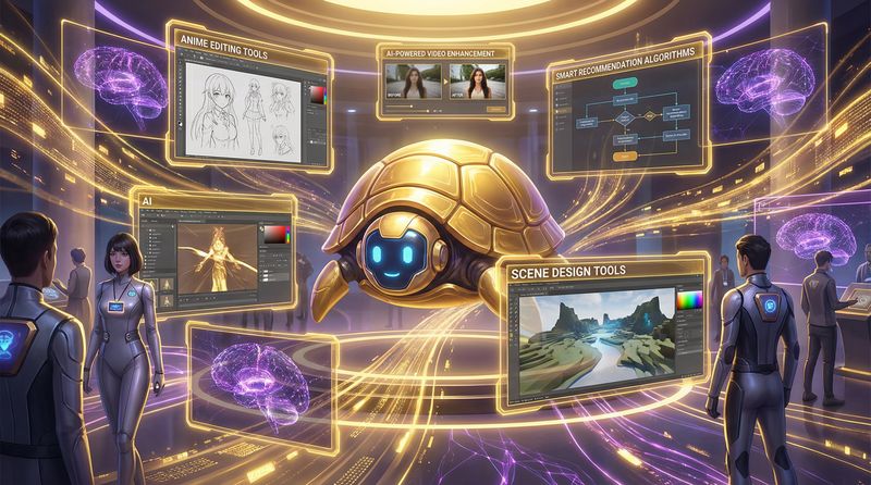 同人动漫AI赋能动漫创作